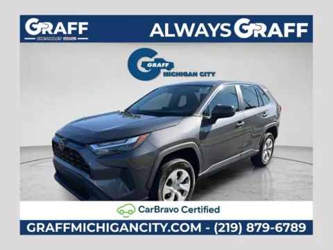 Gray 2024 Toyota RAV4 LE for sale in Michigan City, IN