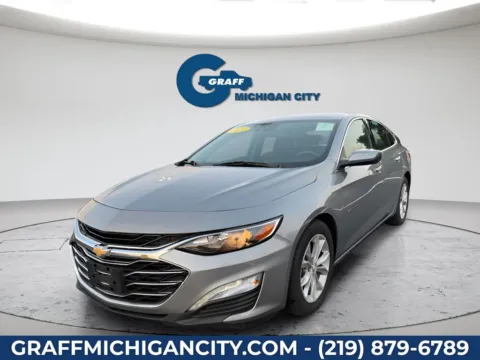 Gray 2024 Chevrolet Malibu LT for sale in Michigan City, IN