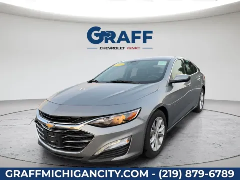 Gray 2024 Chevrolet Malibu LT for sale in Michigan City, IN