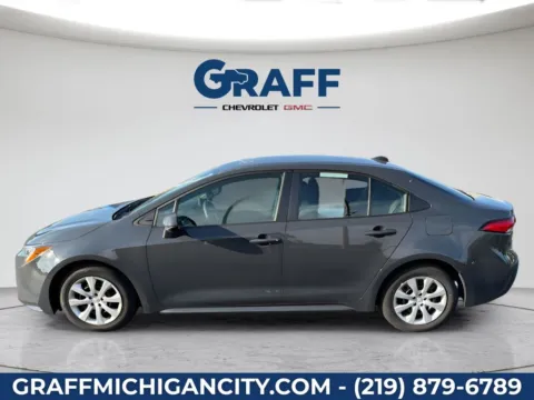 Photos of 2025 Toyota Corolla LE for sale in Michigan City, IN at Graff Chevrolet GMC of Michigan City
