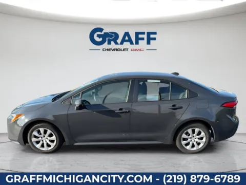 Photos of 2025 Toyota Corolla LE for sale in Michigan City, IN at Graff Chevrolet GMC of Michigan City