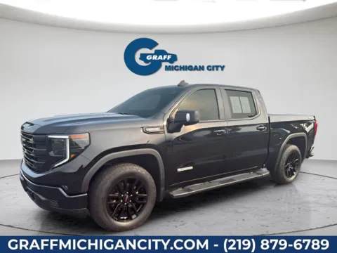 Black 2024 GMC Sierra 1500 Elevation for sale in Michigan City, IN