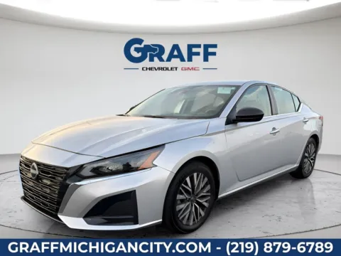 Silver 2024 Nissan Altima 2.5 SV for sale in Michigan City, IN
