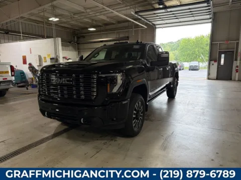 Black 2025 GMC Sierra 2500 HD Denali Ultimate for sale in Michigan City, IN