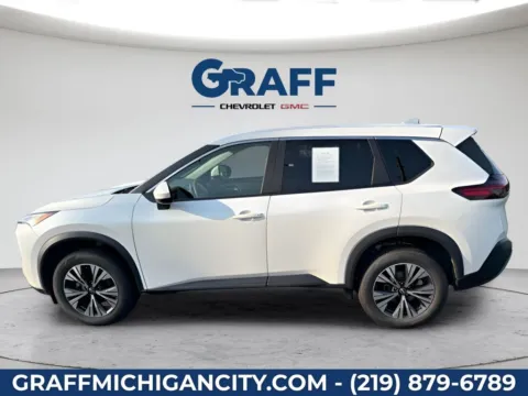 Photos of 2023 Nissan Rogue SV for sale in Michigan City, IN at Graff Chevrolet GMC of Michigan City