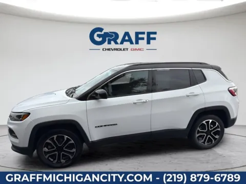 Photos of 2023 Jeep Compass Limited for sale in Michigan City, IN at Graff Chevrolet GMC of Michigan City