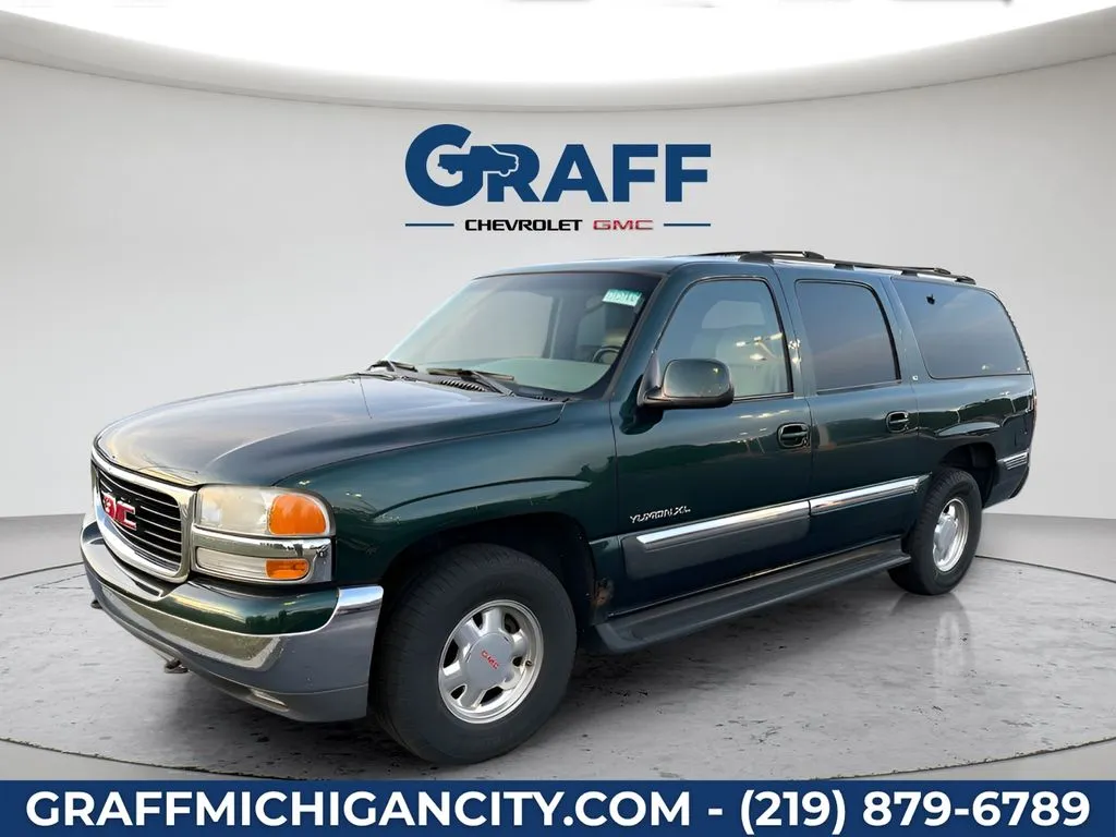 Green 2001 GMC Yukon XL SLT 1500 for sale in Michigan City, IN
