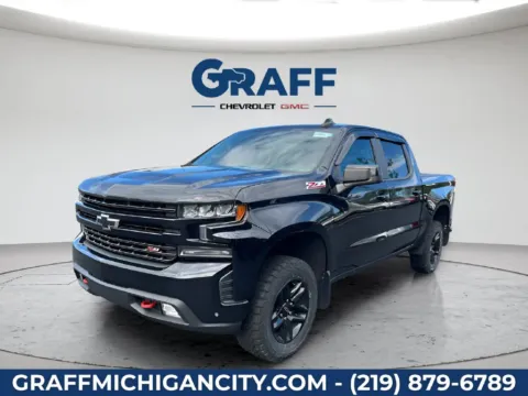 Black 2020 Chevrolet Silverado 1500 LT Trail Boss for sale in Michigan City, IN