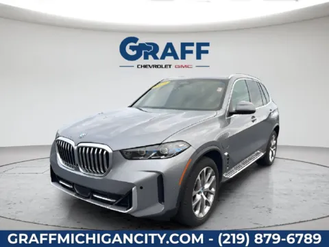 Gray 2025 BMW X5 xDrive50e for sale in Michigan City, IN