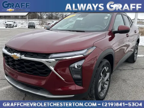 Red 2024 Chevrolet Trax LT for sale in Burns Harbor, IN