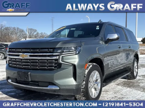 Silver 2023 Chevrolet Suburban Premier for sale in Burns Harbor, IN