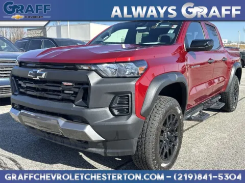 Red 2023 Chevrolet Colorado Trail Boss for sale in Burns Harbor, IN
