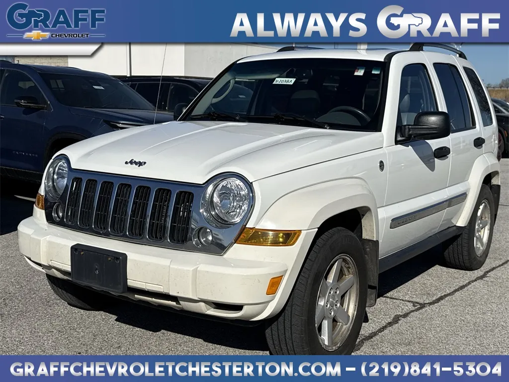White 2007 Jeep Liberty Limited for sale in Burns Harbor, IN