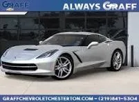 Silver 2018 Chevrolet Corvette Stingray for sale in Burns Harbor, IN