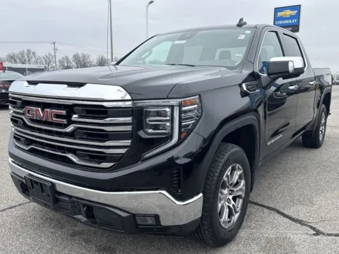 Black 2025 GMC Sierra 1500 SLT for sale in Burns Harbor, IN