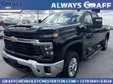 Black 2025 Chevrolet Silverado 2500HD LT for sale in Burns Harbor, IN