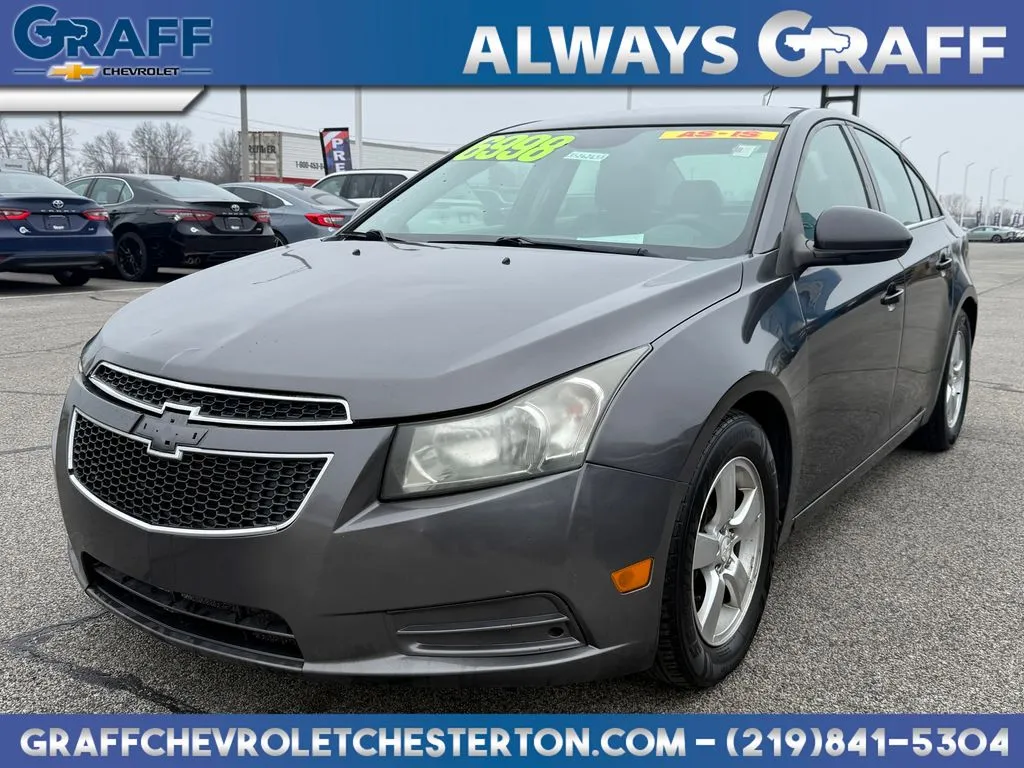 Gray 2014 Chevrolet Cruze 1LT for sale in Burns Harbor, IN