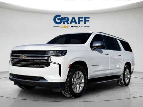 White 2023 Chevrolet Suburban Premier for sale in Burns Harbor, IN