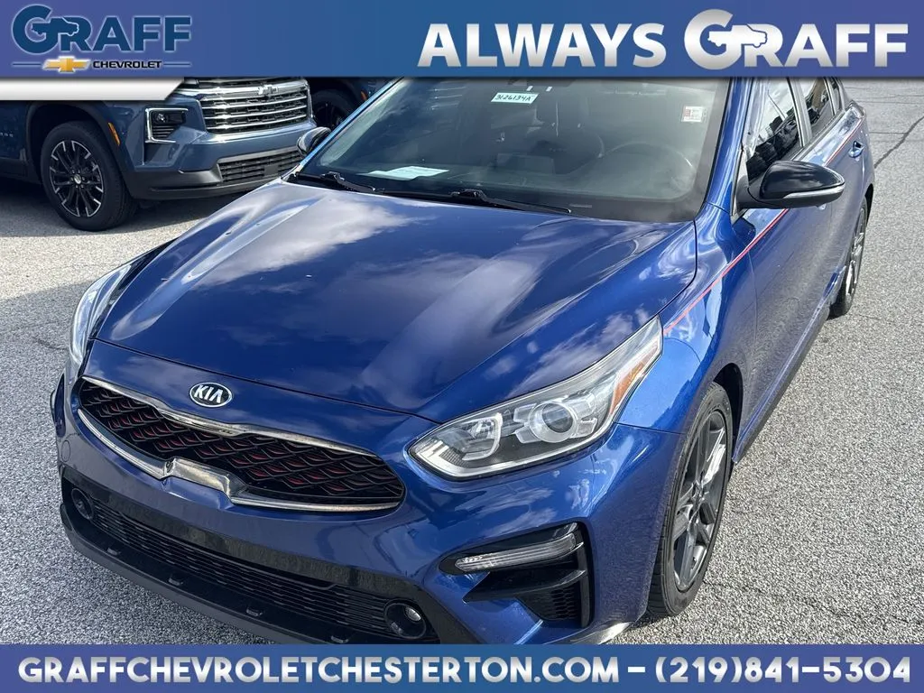 Blue 2020 Kia Forte GT-Line for sale in Burns Harbor, IN