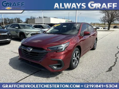 Red 2023 Subaru Legacy Premium for sale in Burns Harbor, IN