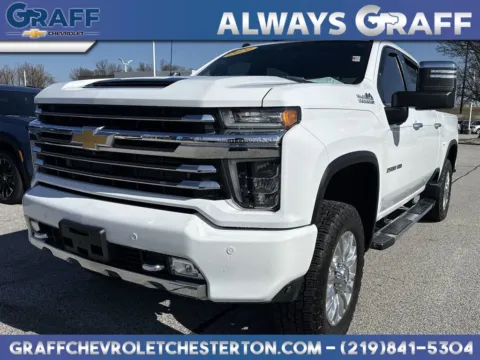 White 2020 Chevrolet Silverado 2500HD High Country for sale in Burns Harbor, IN