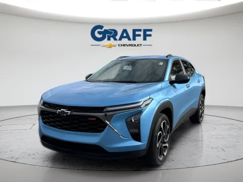 Blue 2025 Chevrolet Trax 2RS for sale in Burns Harbor, IN