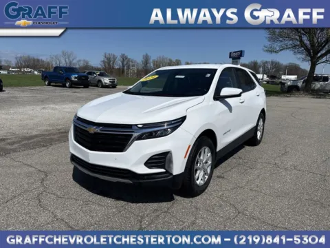 White 2024 Chevrolet Equinox LT for sale in Burns Harbor, IN