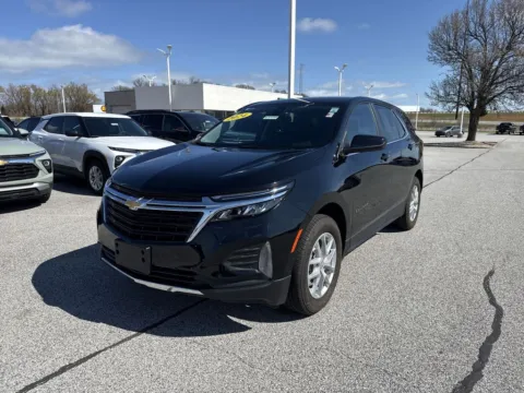 Black 2024 Chevrolet Equinox LT for sale in Burns Harbor, IN
