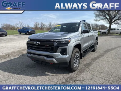 Gray 2024 Chevrolet Colorado Z71 for sale in Burns Harbor, IN