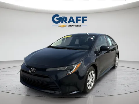 Black 2024 Toyota Corolla LE for sale in Burns Harbor, IN