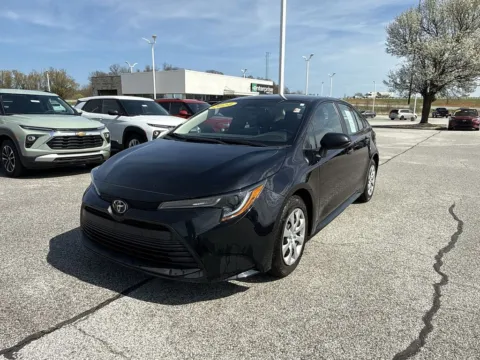 Black 2024 Toyota Corolla LE for sale in Burns Harbor, IN