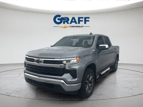 Gray 2024 Chevrolet Silverado 1500 LT for sale in Burns Harbor, IN
