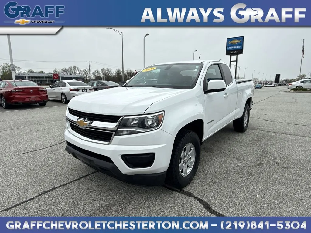 White 2020 Chevrolet Colorado Work Truck for sale in Burns Harbor, IN