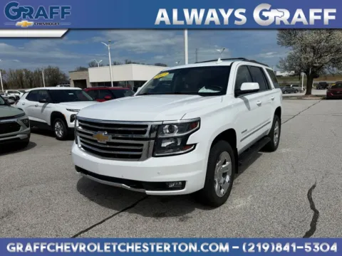 White 2017 Chevrolet Tahoe LT for sale in Burns Harbor, IN