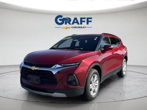 Red 2019 Chevrolet Blazer for sale in Burns Harbor, IN