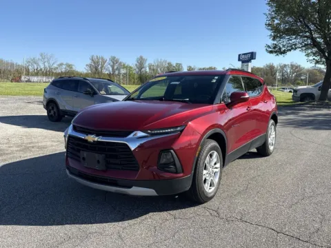 Red 2019 Chevrolet Blazer for sale in Burns Harbor, IN