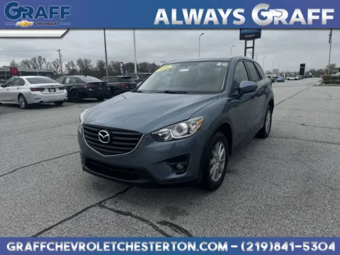 Blue 2016 Mazda CX-5 Touring for sale in Burns Harbor, IN