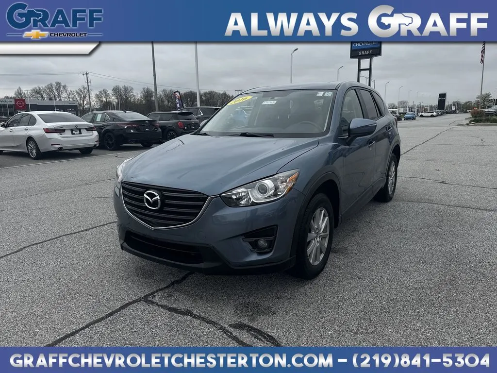 Blue 2016 Mazda CX-5 Touring for sale in Burns Harbor, IN