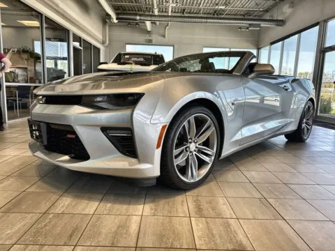 Silver 2016 Chevrolet Camaro SS for sale in Burns Harbor, IN