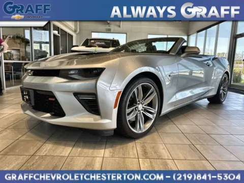 Silver 2016 Chevrolet Camaro SS for sale in Burns Harbor, IN