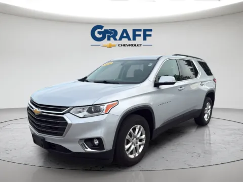 Silver 2020 Chevrolet Traverse 3LT for sale in Burns Harbor, IN