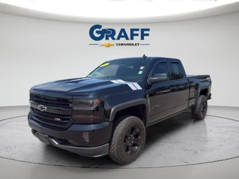 Black 2017 Chevrolet Silverado 1500 LT for sale in Burns Harbor, IN