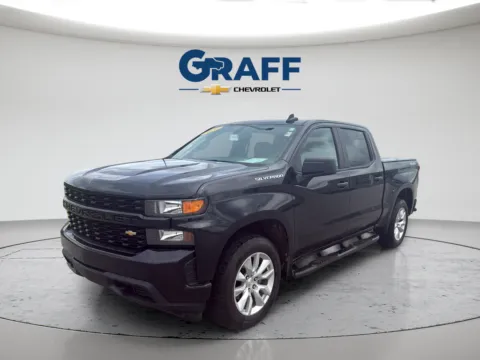 Black 2020 Chevrolet Silverado 1500 Custom for sale in Burns Harbor, IN