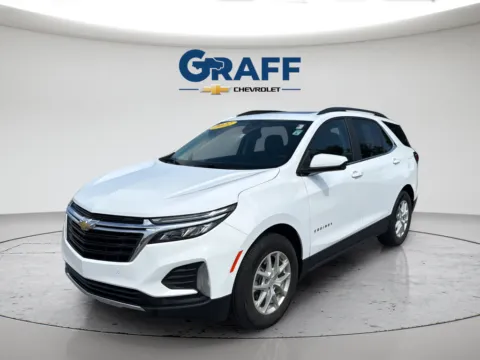White 2022 Chevrolet Equinox LT for sale in Burns Harbor, IN