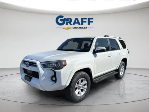 White 2024 Toyota 4Runner SR5 for sale in Burns Harbor, IN