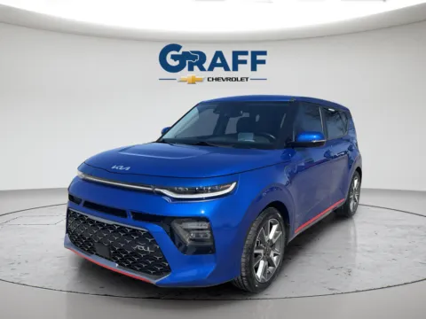 Blue 2022 Kia Soul Turbo for sale in Burns Harbor, IN