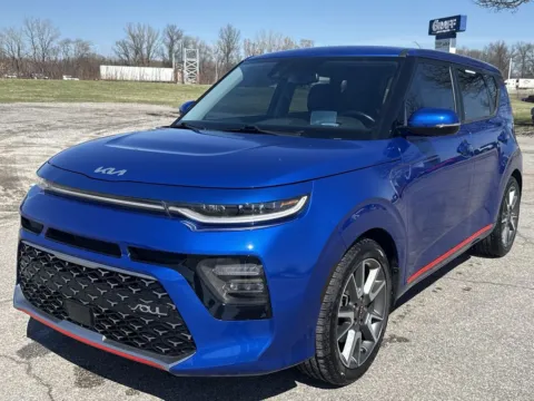 Blue 2022 Kia Soul Turbo for sale in Burns Harbor, IN