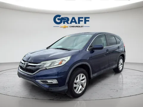 Black 2015 Honda CR-V EX for sale in Burns Harbor, IN