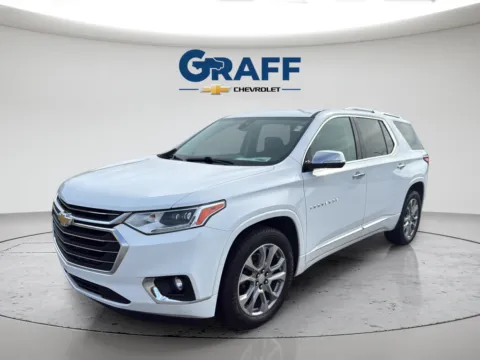 White 2018 Chevrolet Traverse Premier for sale in Burns Harbor, IN