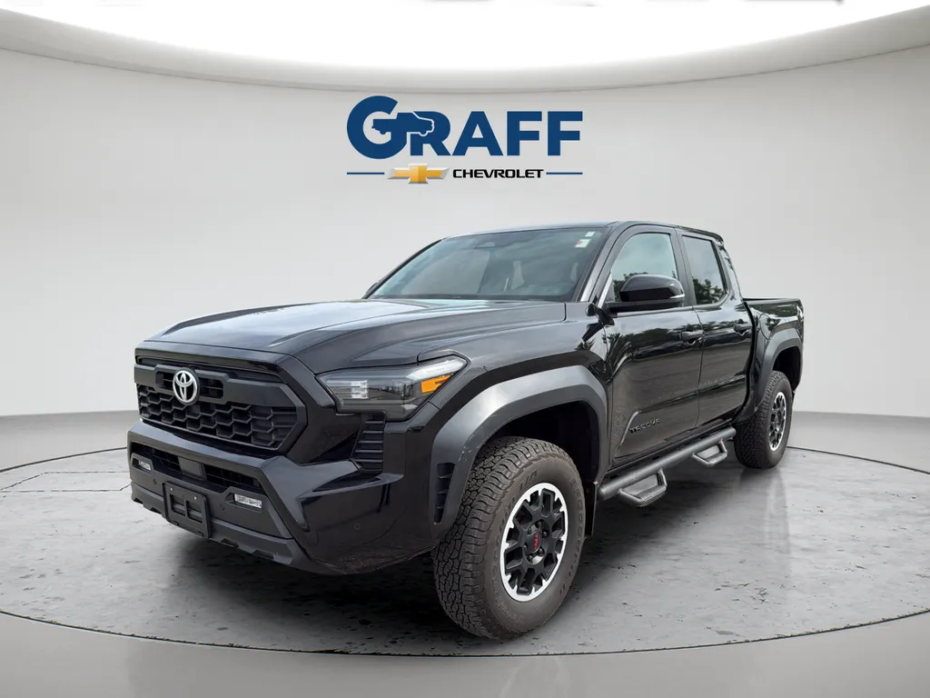 Black 2024 Toyota Tacoma TRD Off-Road for sale in Burns Harbor, IN
